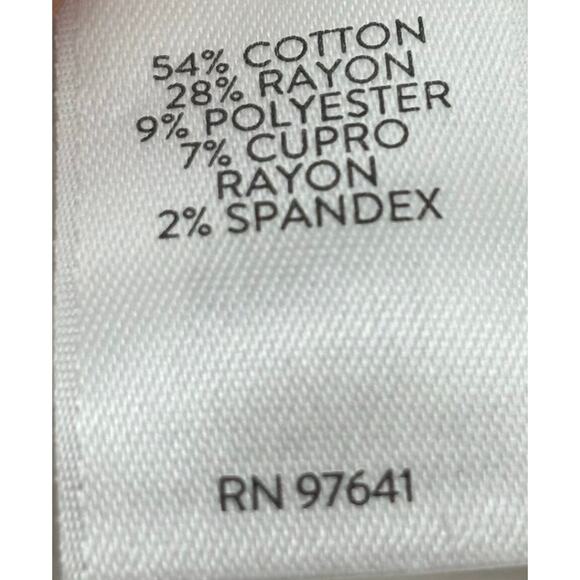 J. Jill Authentic White Jeans Women size 4 Fit Slim Ankle Preppy Classic - Picture 11 of 11